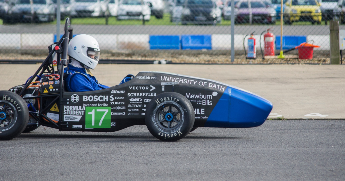 Team Bath Racing Electric zooming through 2019